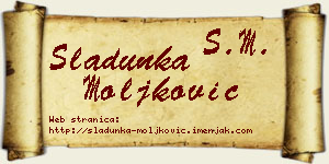 Sladunka Moljković vizit kartica